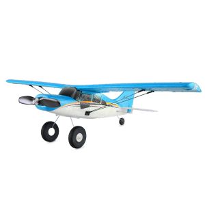 Amewi Avion RC : Maule M7 brushless bleu - 4 canaux - 3D/6G - RTF