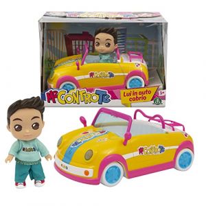 Giochi Preziosi Me Contro Te - Jeux Preziosi Mini Doll 12 cm Luì en Auto Cabrio, Multicolore, MEC30000