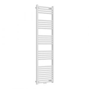 Radiateur s&egrave;che-serviettes Voss acier 160 x 50 cm blanc [neu.haus]