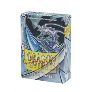 Arcane Tinmen ApS ART11101 Sleeves: Dragon Shield Matte Japanese Clear (60) Nein Klar Card Game