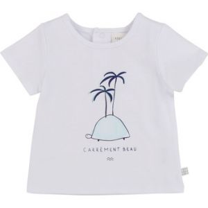 Image de Carrément Beau T-shirt enfant MARTINEZ - Couleur 6 mois,9 mois - Taille Blanc