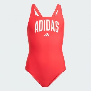 Adidas Maillot de bain de natation coll st fille rouge