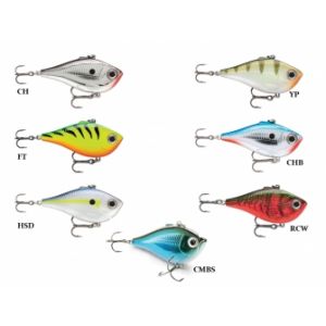 Image de Rapala Rippin 'Rap 07 Leurre de pêche, 7 cm, Rouge Crawdad