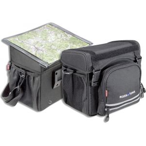 Klickfix Allrounder Touring Handlebar Bag, black Sacoches pour guidon