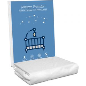 Dormalit Protege matelas 70x190x25 cm, impermeable, resistant et respirant Facile a laver Ajustable