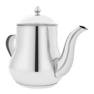 Signature Th&eacute;i&egrave;re En Acier Inox Capacit&eacute; 1,4l Avec Bec Verseur Et Couvercle Argent