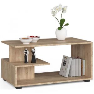 Table à café Akord table basse, pin Chêne Sonoma 90 cm couleur Chêne Sonoma 90x51x45 cm