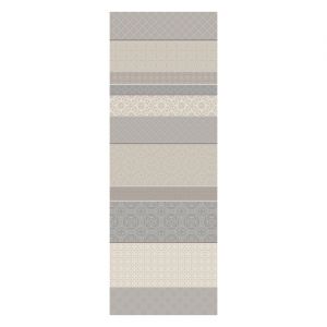 Garnier Thiebaut Chemin de table pur coton Mille bastides Marron Garnier-thiebaut