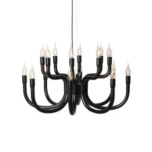Karman Suspension Snoob / 8 bras - Ø 73 cm noir en métal