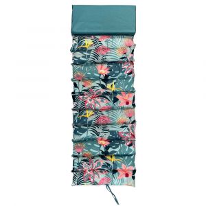 Today Matelas de plage déperlant avec oreiller intégré 60x180 cm