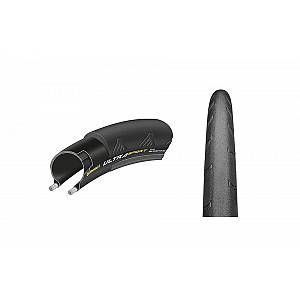 Continental Ultra Sport 700x23 Rigide Pneus de velos de route 700x23 Noir