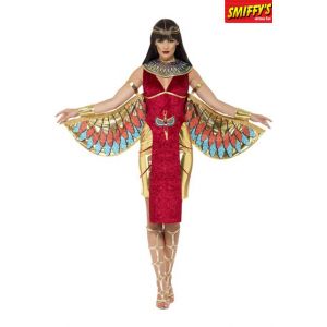 Smiffy's Costume déesse épyptienne, avec robe, ailes, col et tiare