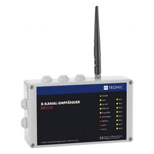 H-Tronic Récepteur radio 1618250 8 canaux 868.35 MHz, 869.05 MHz, 869.55 MHz