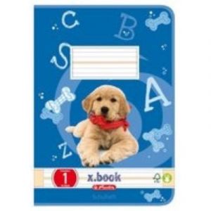 Herlitz Cahier x.book, format a5, linatur 28 quadrill 11322625