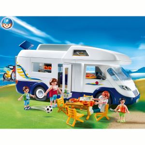 Image de Playmobil 4859 - Grand Camping-Car Familial