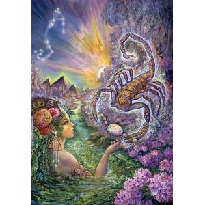 Grafika Puzzle Signe du Zodiaque - Scorpion