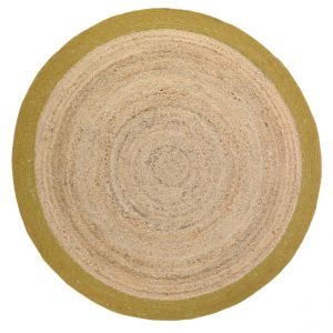 Tapis jute & laine YHUKI Mangue S