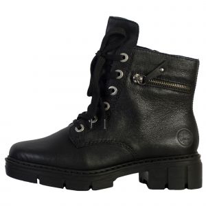 Rieker Y4510, Botte tendance Femme, Noir, 38 EU