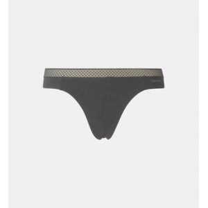 Calvin Klein Thong Strings, Noir, M Femme