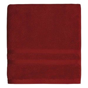 Sensei Maison Drap de bain 600 gr/m² cardinal 70x140 cm