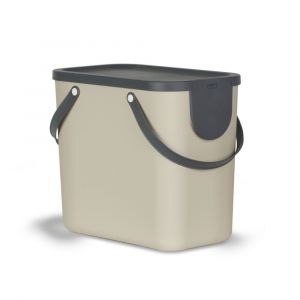 Sundis ROTHO Système de recyclage des déchets ALBULA 25 l cappuccino - trashcan