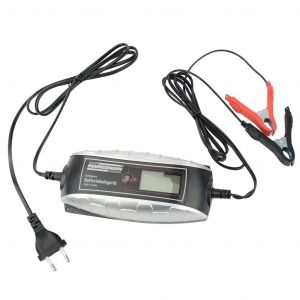 Brüder Mannesmann Chargeur de batterie 6/12 V avec écran LCD