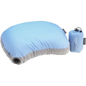 Image de COCOON Air-Core Hood/Camp Pillow Ultralight 28x37cm, bleu/gris Oreillers