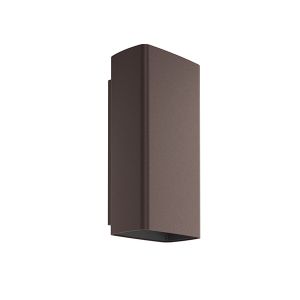 Flos Outdoor Lampe Murale Applique Pour Extérieur Climber 87 Down Spot (Deep Brown 3000k - Aluminium Et Verre)
