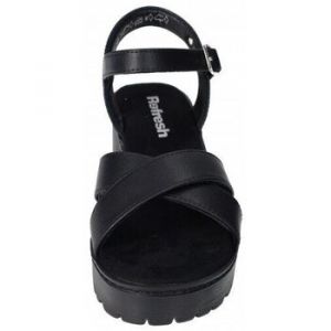 Image de Refresh Pour femme. Sandales 079281 noir -Hauteur du talon 5 cm