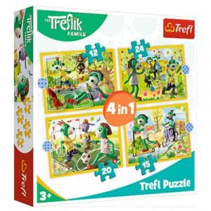 Trefl Puzzle "4in1" ik's common fun