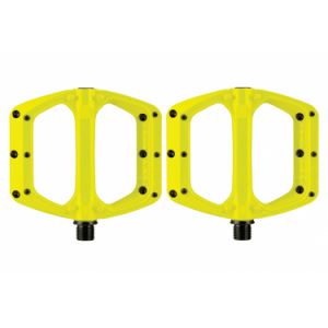 Spank Paire de pedales plates spoon dc jaune