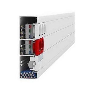 Schneider Electric Goulotte PVC Optiline 45 à clipsage direct - L185 x H55mm