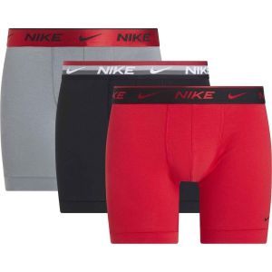Nike Boxer Brief rouge noir gris 3 unit&eacute;s - S