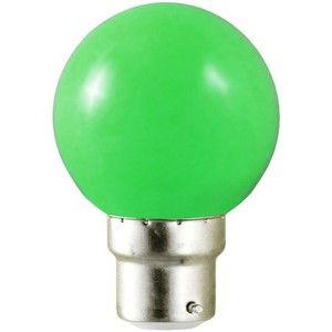 Image de Vision-El Ampoule LED B22 Vert 1W -