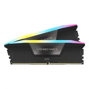 Corsair Vengeance RGB Black - 2 x 16 Go (32 Go) - DDR5 6800 MHz - CL40