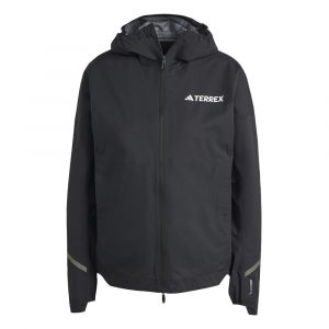 Adidas Terrex XPR Light Rain Veste Running Femmes - Noir, Taille XL