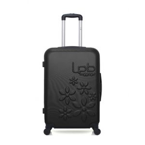 LPB VALISE WEEK END ABS 65cm 4 roues ELEONOR NOIR