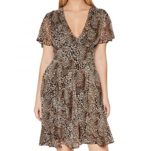 Image de Guess Robe courte LAVINIA DRESS Marron - Taille S,L,XS