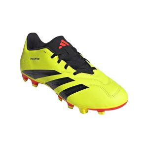 Adidas Chaussure de football Predator Club Multi-surfaces - Team Solar Yellow 2 / Core Black / Solar Red, Team Solar Yellow 2 / Core Black / Solar Red - Taille 46