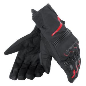 Image de Dainese Gants Tempest Unisex D-Dry Short Glo - L - Black/Red - - Neuf