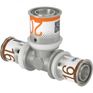 Uponor Té à sertir réduit 16-20-16 Réf. 1070566