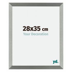 Yd. - Your Decoration - 28x35 cm - Cadres Photo en mdf Avec Verre acrylique - Anti-Reflet - Excellente Qualit&eacute; - Champagne - Cadre Decoration Murale