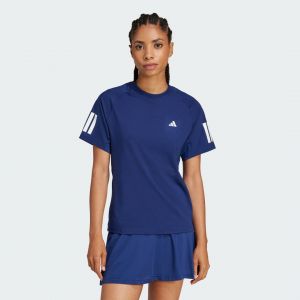 Adidas Club T-shirt Femmes - Bleu Foncé