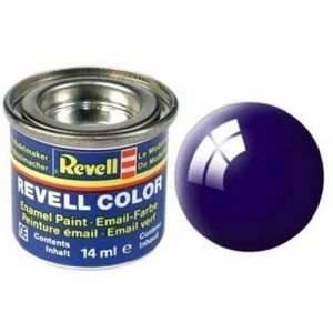 Revell Peinture pour maquette - Bleu Nuit Brillant - 14 ml - Glycéro - Non toxique