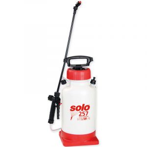 SOLO 257 Pulv&eacute;risateur &agrave; Pression 7 l &ndash; Pulv&eacute;risateur Professionnel pour Jardin, Industrie et for&ecirc;t, Blanc