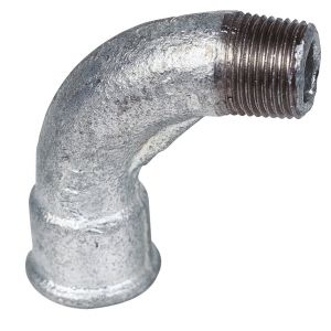 Cap Vert Coude grand rayon 90° Mâle / Femelle - Filetage 20 x 27 mm