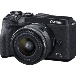 Canon EOS M6 Mark II + objectif EF-M 15-45 mm f/3.5-6.3 IS STM + Viseur électronique EVF-DC2