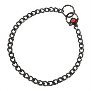 HS Sprenger Collier pour Chien 2 5 mm Maillons Court 45cm Noir