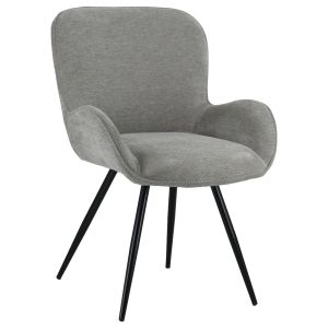Happy Garden Chaise En Chenille Grise Eva
