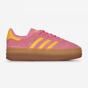 Image de Adidas Gazelle Bold Rose/jaune